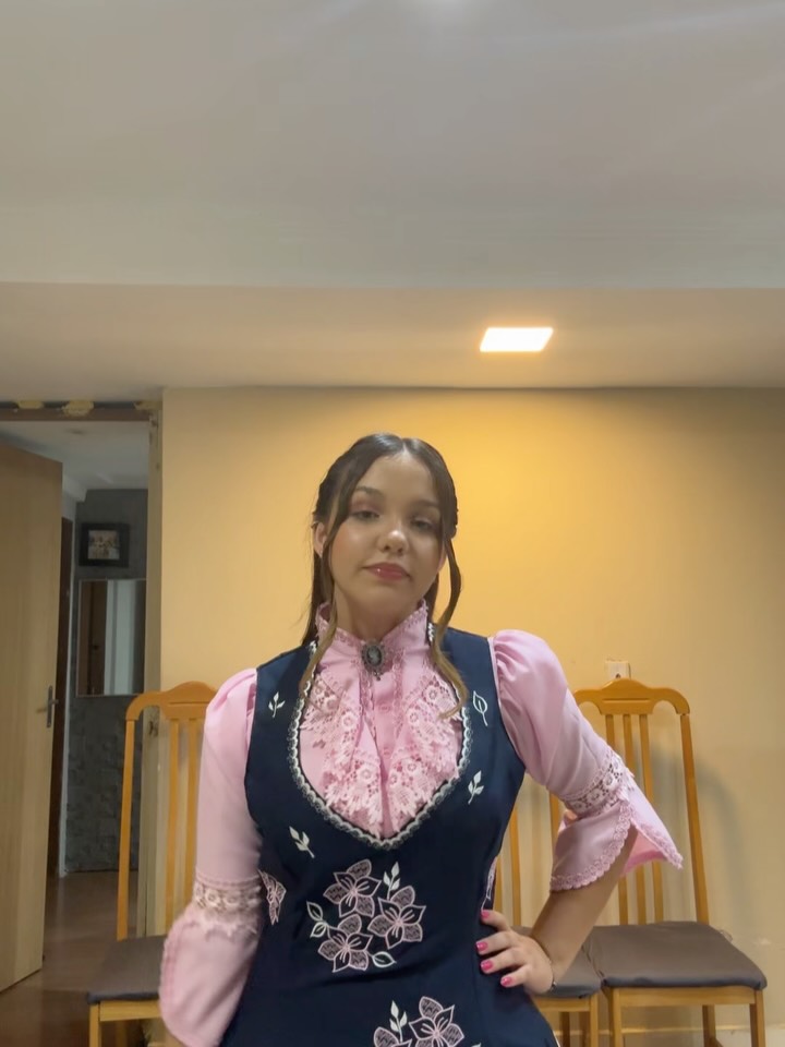 Prendas reunidas em evento tradicionalista gaúcho